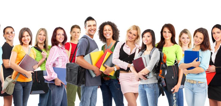 alumnos del Centro de formacion internacional reina isabel
