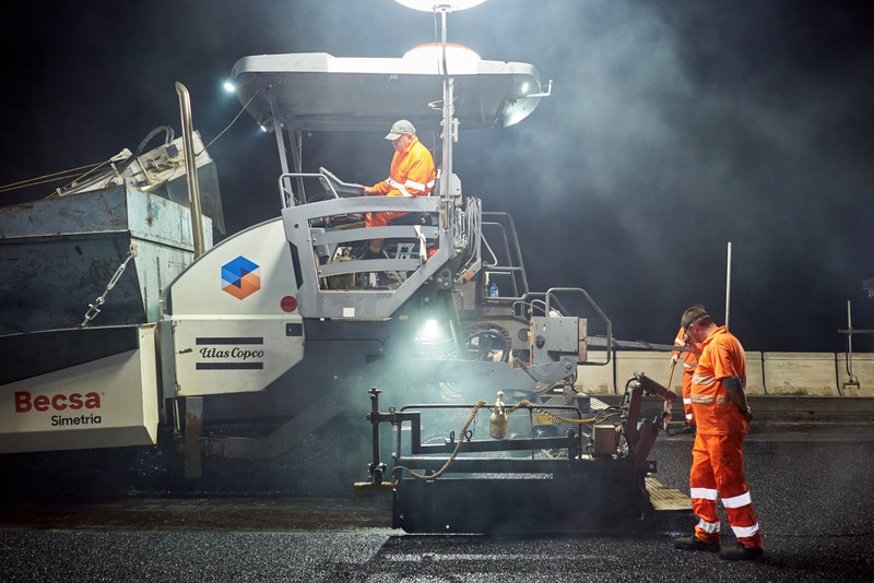 La constructora Becsa y sus obras en las carreteras de la Comunidad Valenciana