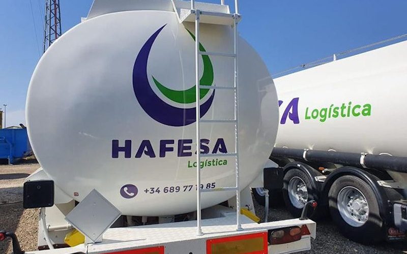 camiones de transporte de hidrocarburos de Grupo Hafesa